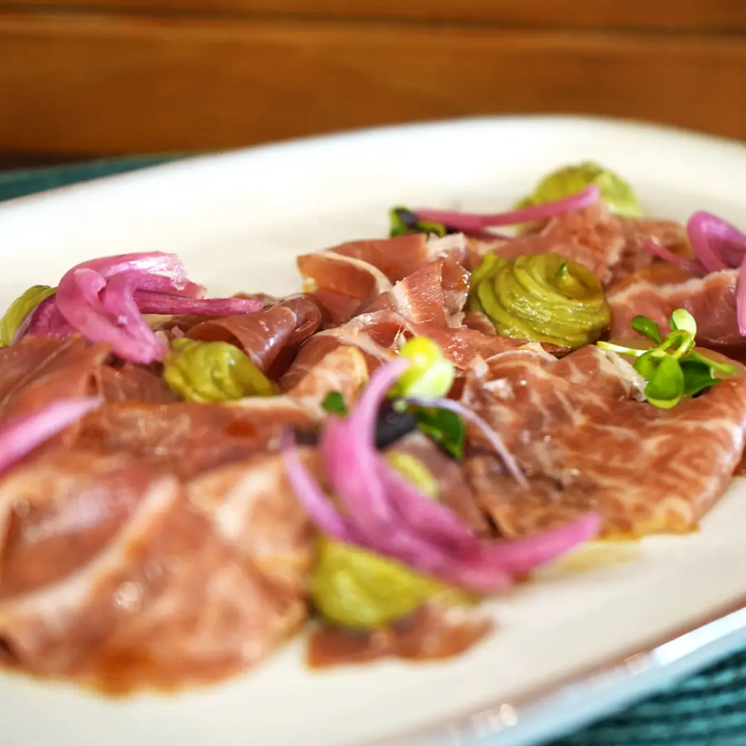 Smoked Belly Tuna Carpaccio
