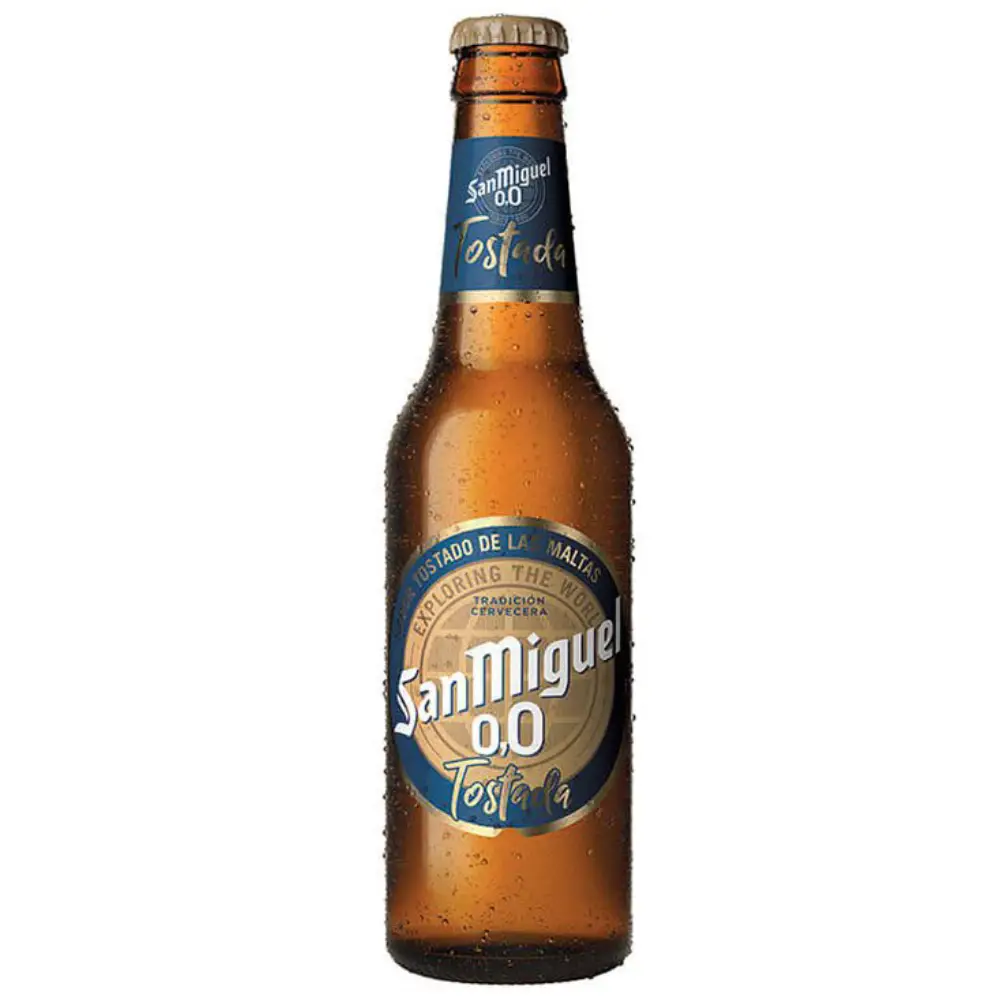 330 ml Bottle (Mahou 0.0 Tostada)